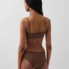 Bralette de algodón orgánico elástico