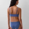 Bralette de algodón orgánico elástico