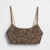 Bralette de algodón orgánico elástico