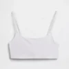 Bralette de algodón orgánico elástico