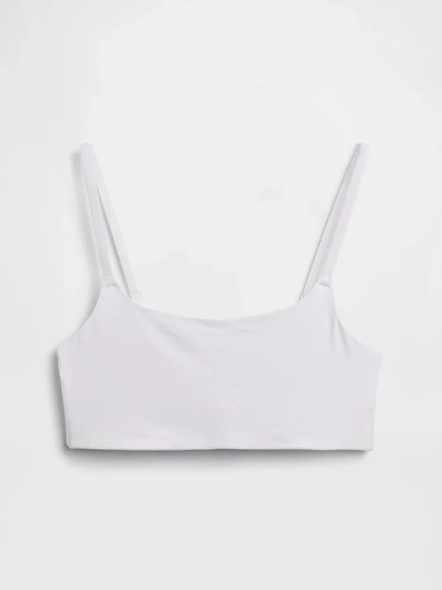 Bralette de algodón orgánico elástico