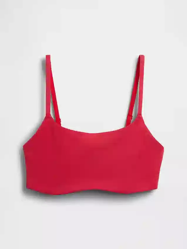 Bralette de algodón orgánico elástico