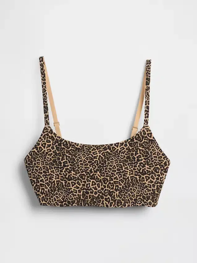 Bralette de algodón orgánico elástico