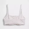 Bralette de algodón orgánico elástico