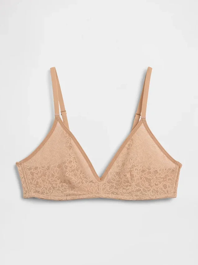 Bralette de encaje Madesoft con escote profundo
