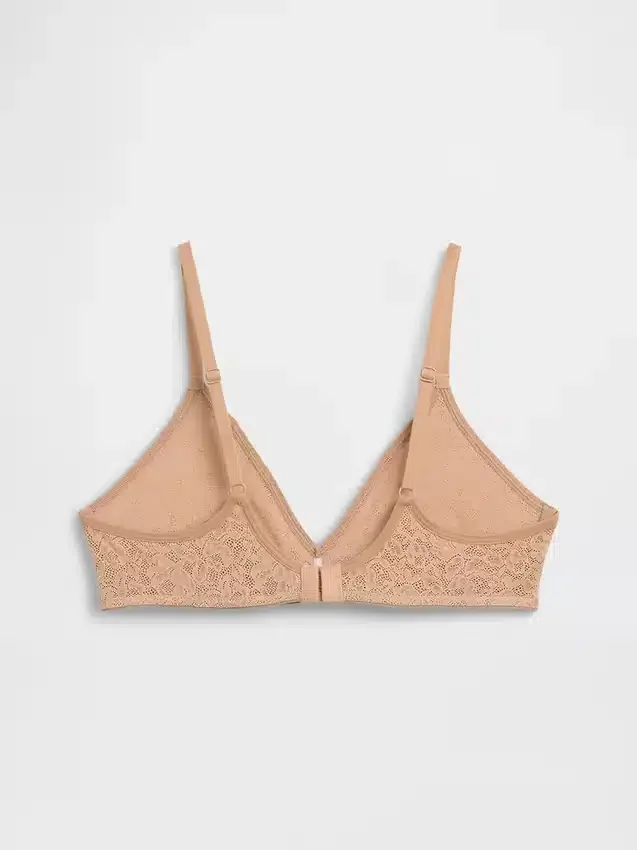 Bralette de encaje Madesoft con escote profundo