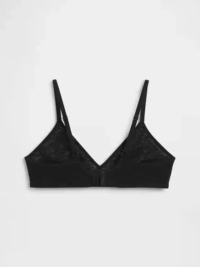 Bralette de encaje Madesoft con escote profundo