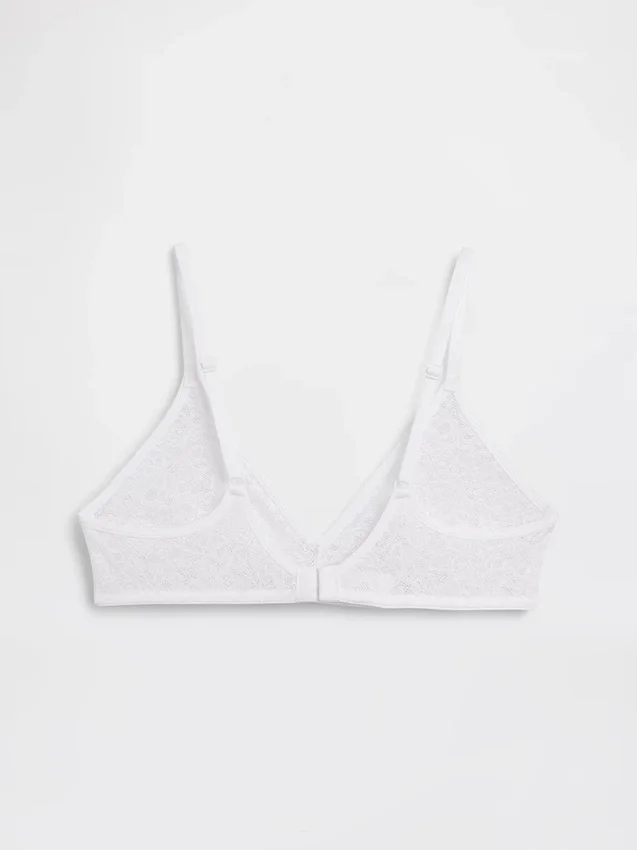 Bralette de encaje Madesoft con escote profundo
