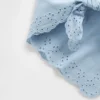 Bufanda tipo bandana con ojales, 100 % algodón