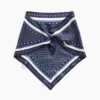 Bufanda triangular extragrande 100 % seda