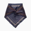 Bufanda triangular extragrande 100 % seda