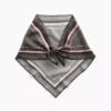 Bufanda triangular extragrande 100 % seda