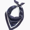 Bufanda triangular extragrande 100 % seda