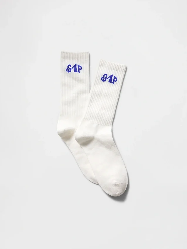 Calcetines cortos con logotipo de GAP × Awake Ny