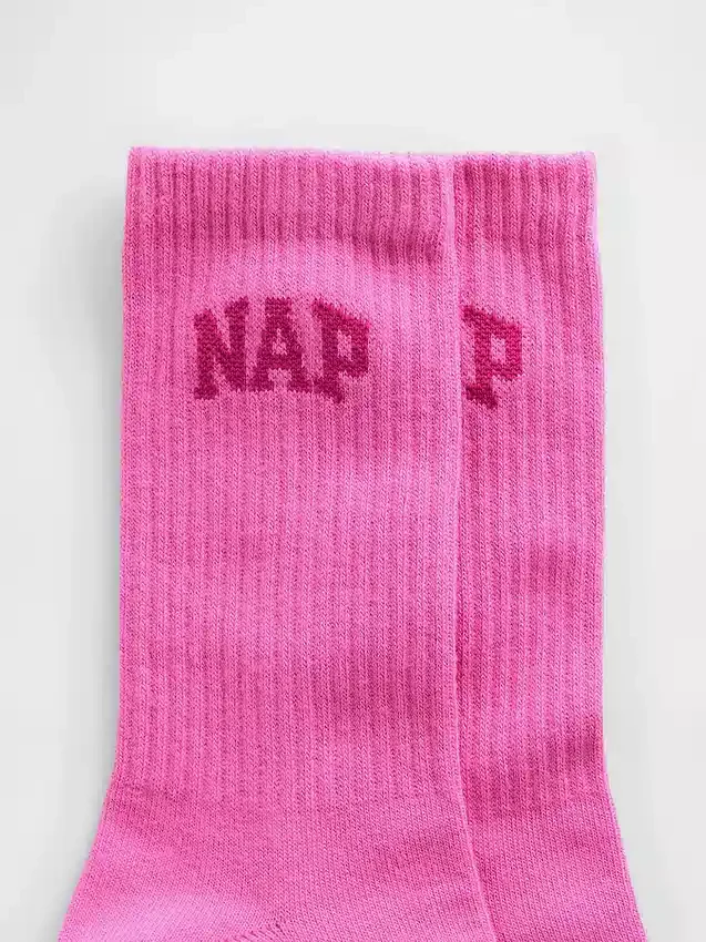 Calcetines cortos con logotipo Nap