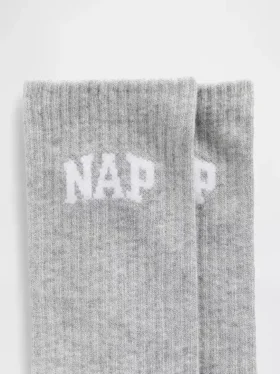 Calcetines cortos con logotipo Nap