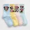 Calcetines cortos de Minnie Mouse de GAP × Disney para niños pequeños (paquete de 4)