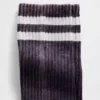 Calcetines cortos estilo universitario