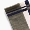 Calcetines cortos estilo universitario para niños (paquete de 3)