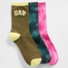 Calcetines cortos para niños (paquete de 3)