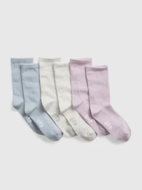 Calcetines cortos para niños (paquete de 3)