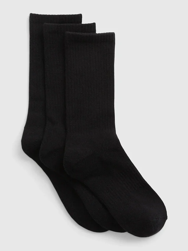 Calcetines de caña media (paquete de 3)