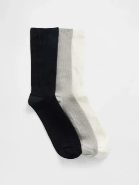 Calcetines de caña media (paquete de 3)