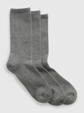 Calcetines de caña media (paquete de 3)