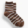 Calcetines de medio tobillo a rayas