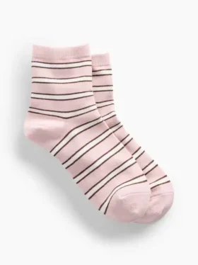 Calcetines de medio tobillo a rayas