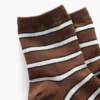 Calcetines de medio tobillo a rayas