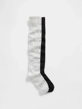 Calcetines hasta la rodilla para niños (paquete de 2)