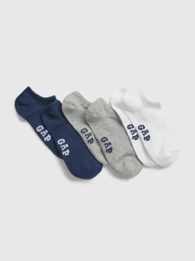 Calcetines invisibles con el Gap Logo para niños (paquete de 3)