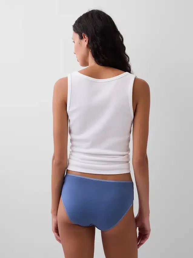 Calzoncillo hipster de algodón orgánico elástico