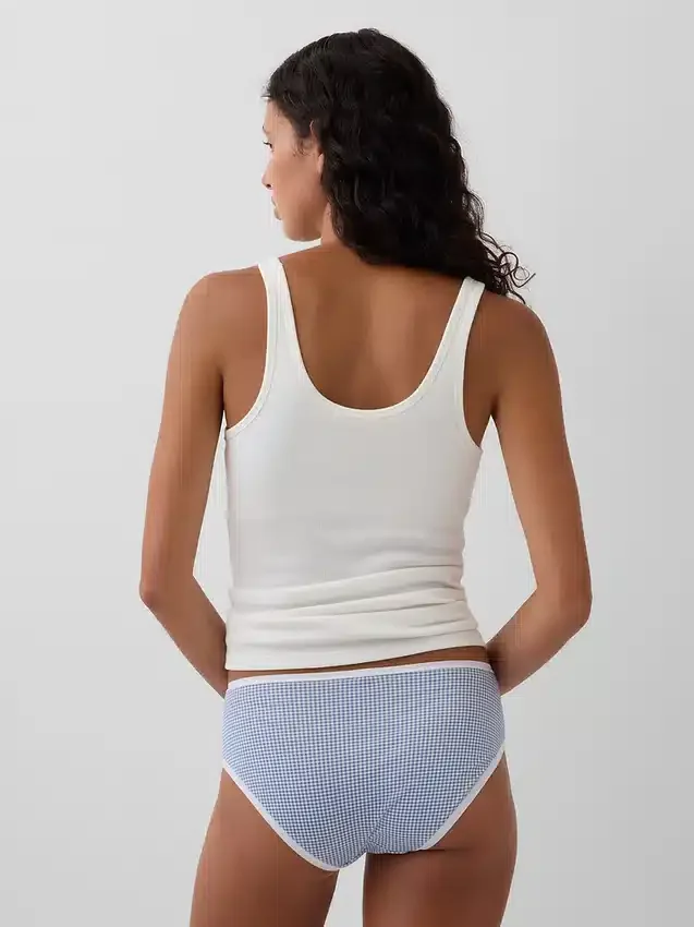 Calzoncillo hipster de algodón orgánico elástico