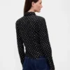 Camisa ajustada corta de algodón orgánico