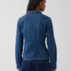 Camisa ajustada de mezclilla