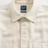 Camisa de franela de corte holgado