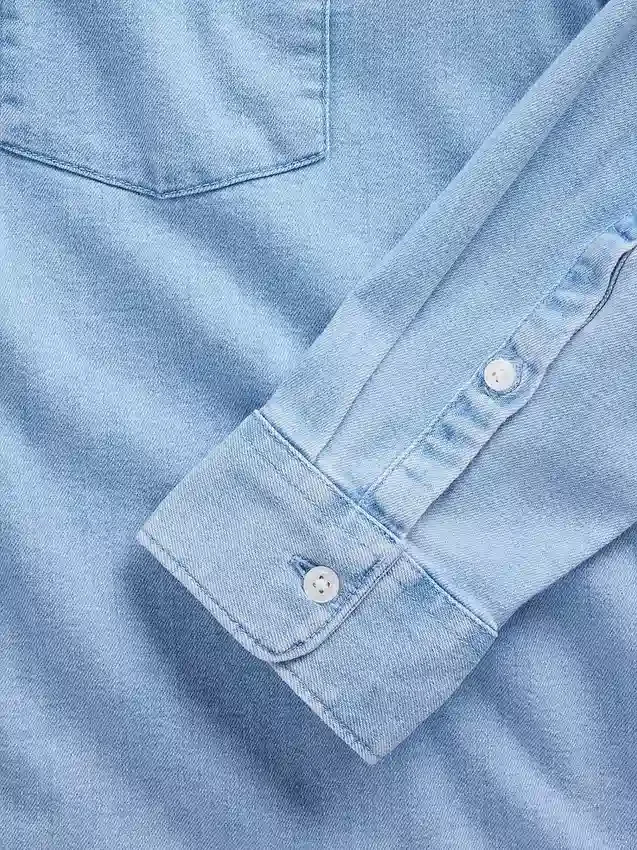 Camisa de mezclilla