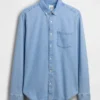 Camisa de mezclilla