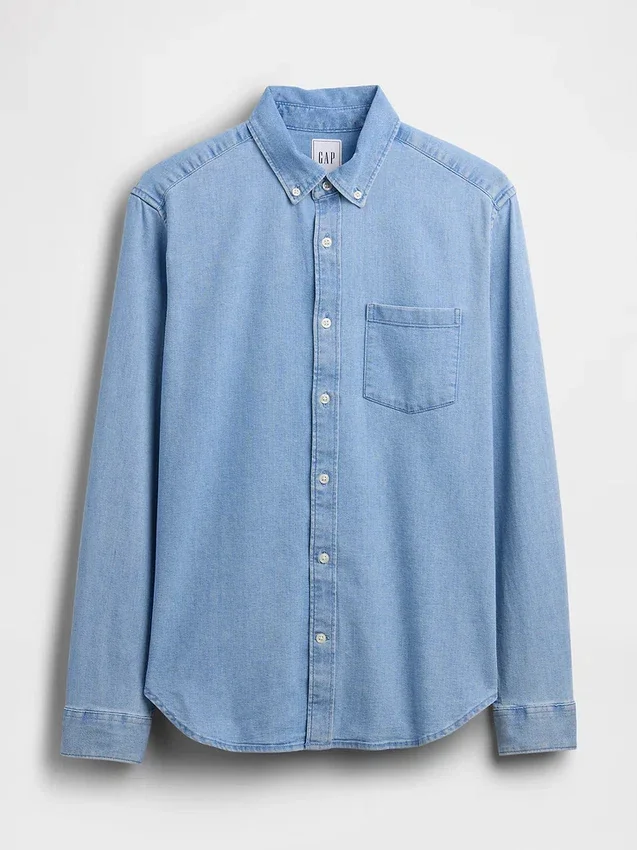 Camisa de mezclilla
