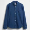 Camisa de mezclilla con bolsillos
