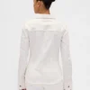 Camisa de mezclilla entallada