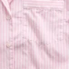 Camisa de pijama corta oversize de popelín