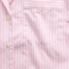 Camisa de pijama corta oversize de popelín