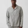 Camisa de pijama de corte holgado