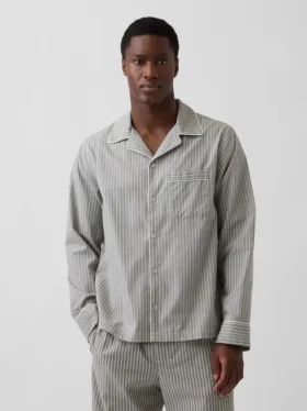 Camisa de pijama de corte holgado