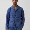 Camisa de pijama de corte holgado