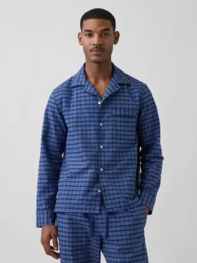 Camisa de pijama de corte holgado