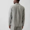 Camisa de pijama de corte holgado